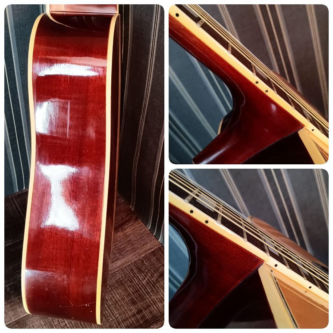 Acoustic Guitar Kiso Suzuki GH-250 Natural 1970s Made in
