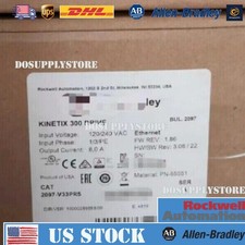 AB 2097-V33PR5 Kinetix 300 EtherNet/IP Indexing Servo Drive 2kW US Free Tax