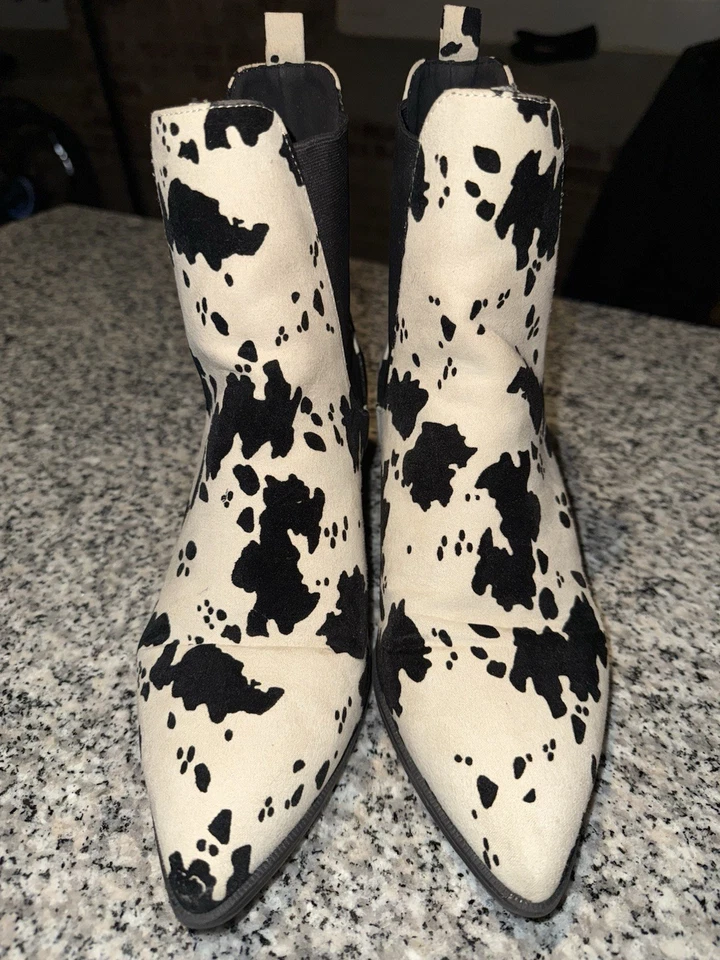 Qupid корова печати ботинки - Изображение 2 из 4