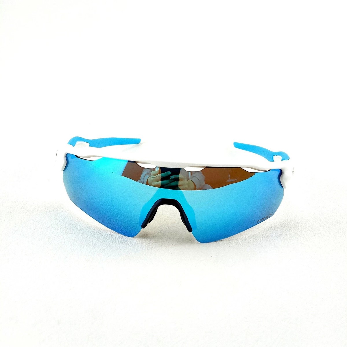 Oakley Radar EV Path OO9208-5738 Sunglasses White Frame PRIZM Blue