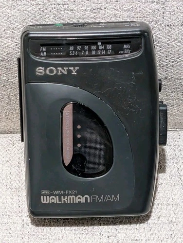 Sony Walkman WM-FX21 Portable Cassette Player FM/AM Radio-PARTS ONLY