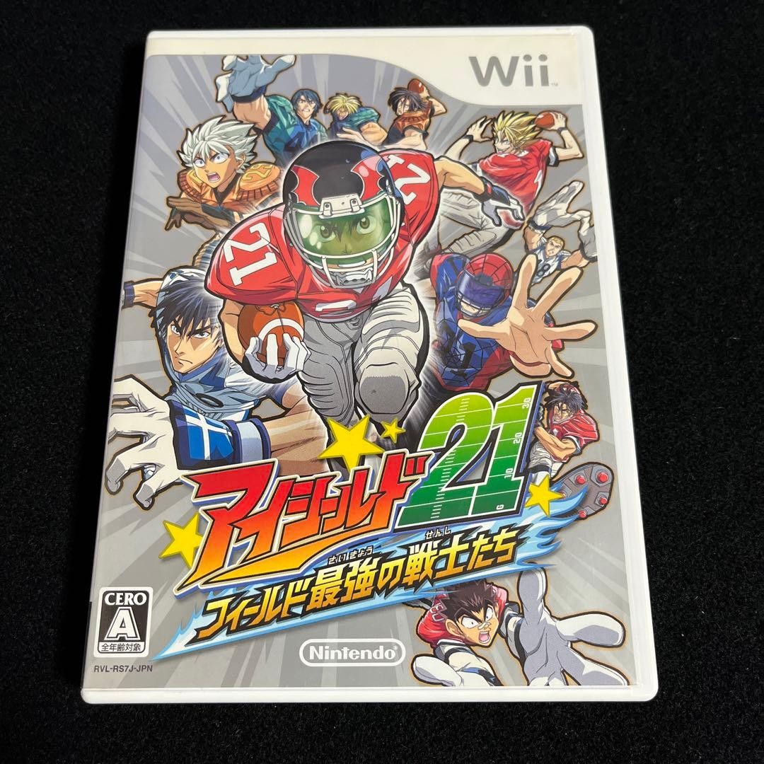 eye shield 21 field the strongest of warriors Wii Nintendo Wii Tested JP ver