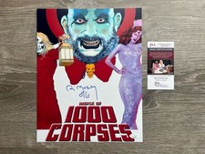 Bill Moseley Signed House of 1000 Corpses 11x14 Photo JSA COA Otis