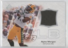 2023 SP Game Used Edition CFL Jersey Nyles Morgan #CFL-NM 2pw
