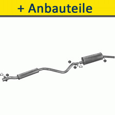 Auspuff Auspuffanlage für VW GOLF I II SCIROCCO 1.6 D 1.8 1975-1984