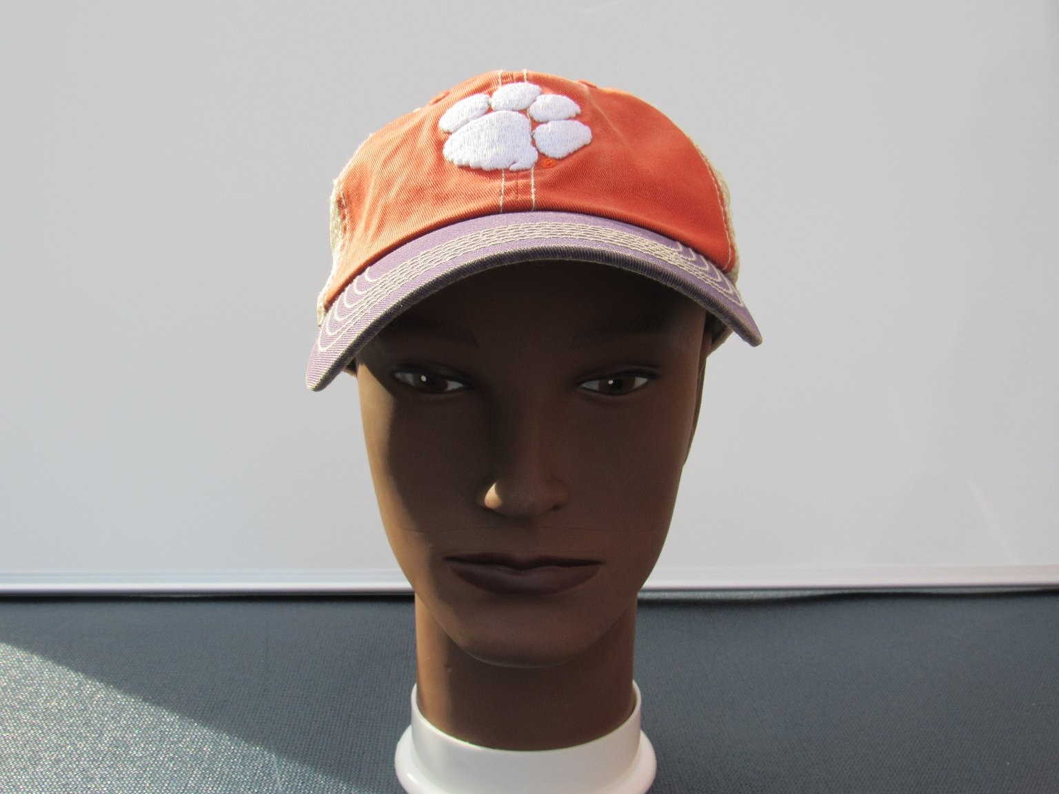 Snapback Men's Orange Purple Paw