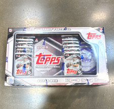 Topps 2026 Flagship Football Super Box Factory Sealed 12 Packs 184 Cards Topps 2026 Flagship Football Super Box Factory Sealed 12 Packs 184 Cards