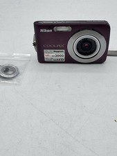 Nikon COOLPIX S210 8.0MP Digital Camera - Plum NON-WORKING