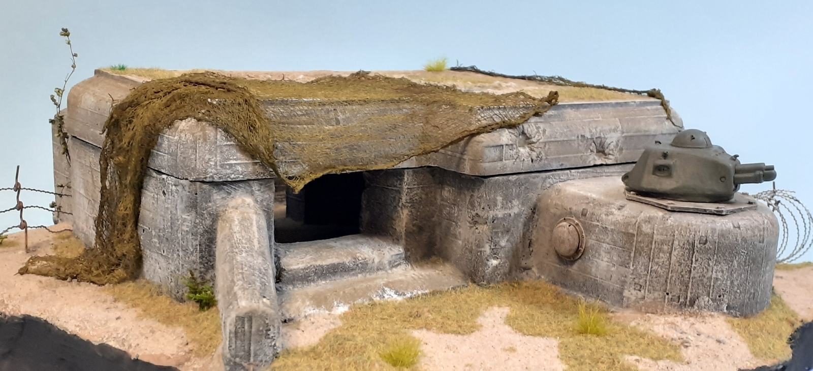 Búnker Escala 1/35 Segunda Guerra Mundial - Serie Pared Atlántica #7