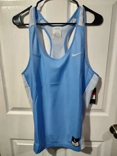 Nike Reversible Pinnie Lacrosse Jersey Blue AH3355 453 Women's Size Large  NWT