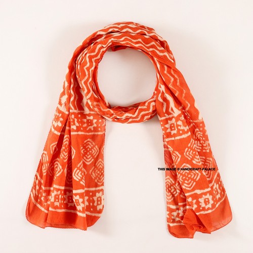 Anokhi Indian Dupatta Stole Hand Block Print Fabric Women Cotton Long Scarf 72" - Imagen 58 de 81