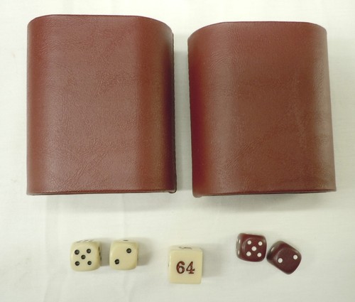 Set backgammon custodia da viaggio vintage Pierre Cardin MCM bordeaux vortice e crema - Foto 5 di 12