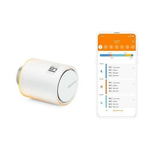 NETATMO NAV NRV01 Heizkörperthermostat - intelligenter Bedienung programmierbare