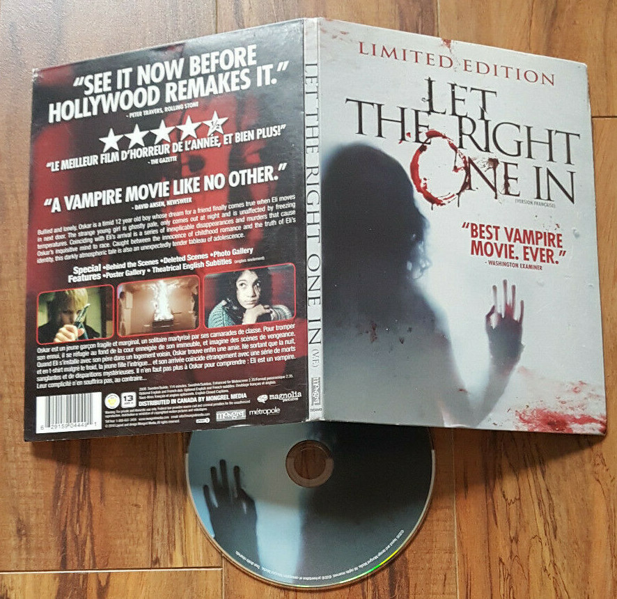 2555 Let the Right One In Limited Edition DigiPak DVD