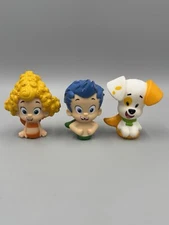 Bubble Guppies Deema Bath Toy Figures Lot Of 3 Viacom Just Play READ DETAILS