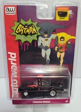 AUTO WORLD BATMAN CLASSIC TV SERIES PENGUIN MOBILE HO SLOT CAR  MIP  