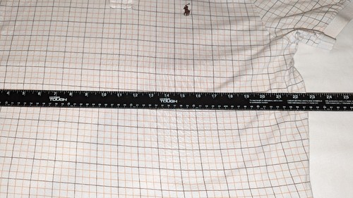 Vintage Ralph Lauren Polo Tattersall Check Mens Large White - Picture 5 of 8
