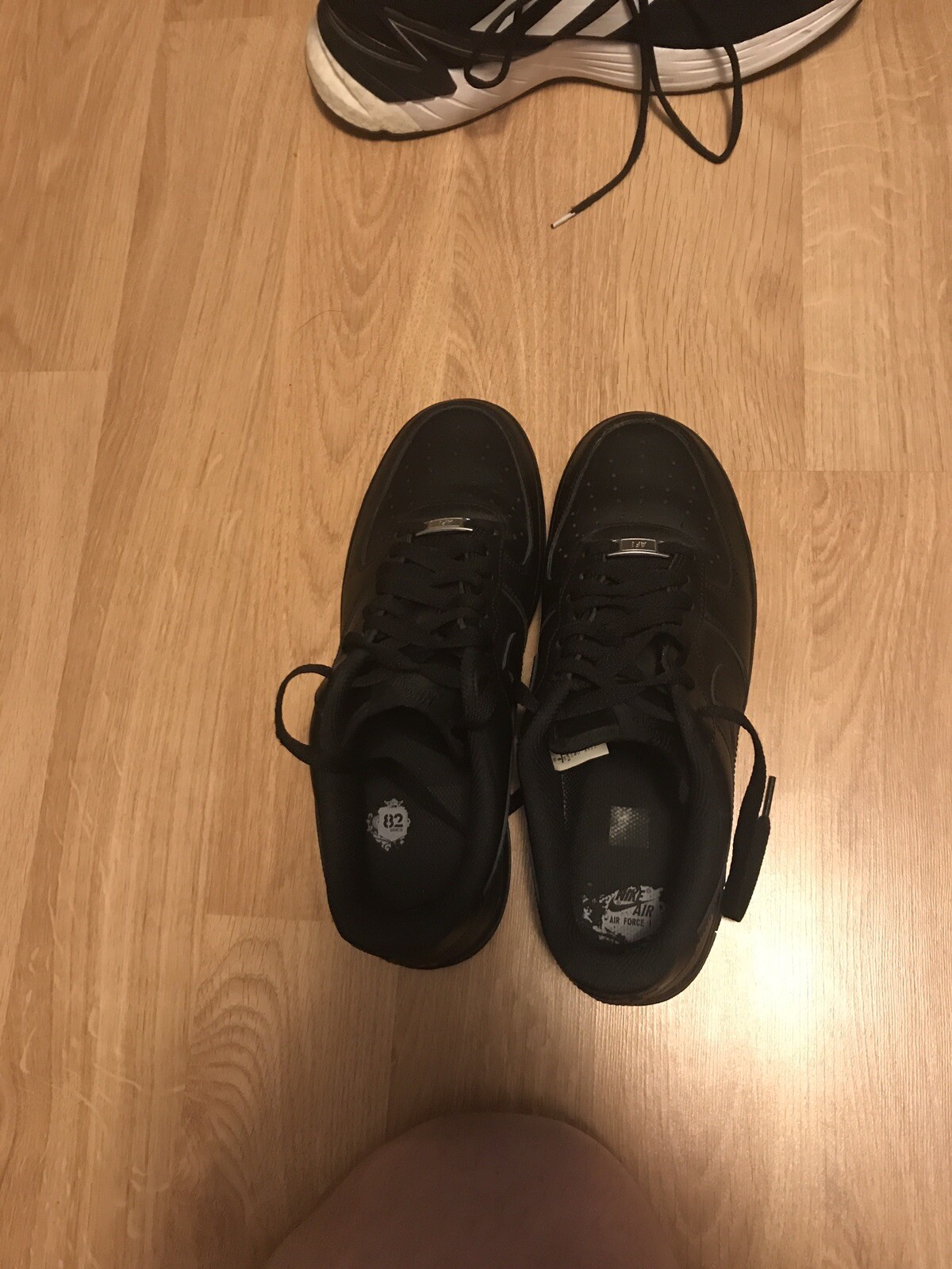 black air force 1 size 9