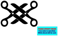 Lesbian Scissors 080 Vinyl decal sticker Graphic Die Cut Car Truck Window 7"