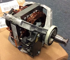 NEW GENUINE OEM GE DRYER MOTOR AND PULLEY ASSEMBLY GAS or ELECTRIC WE17X23856