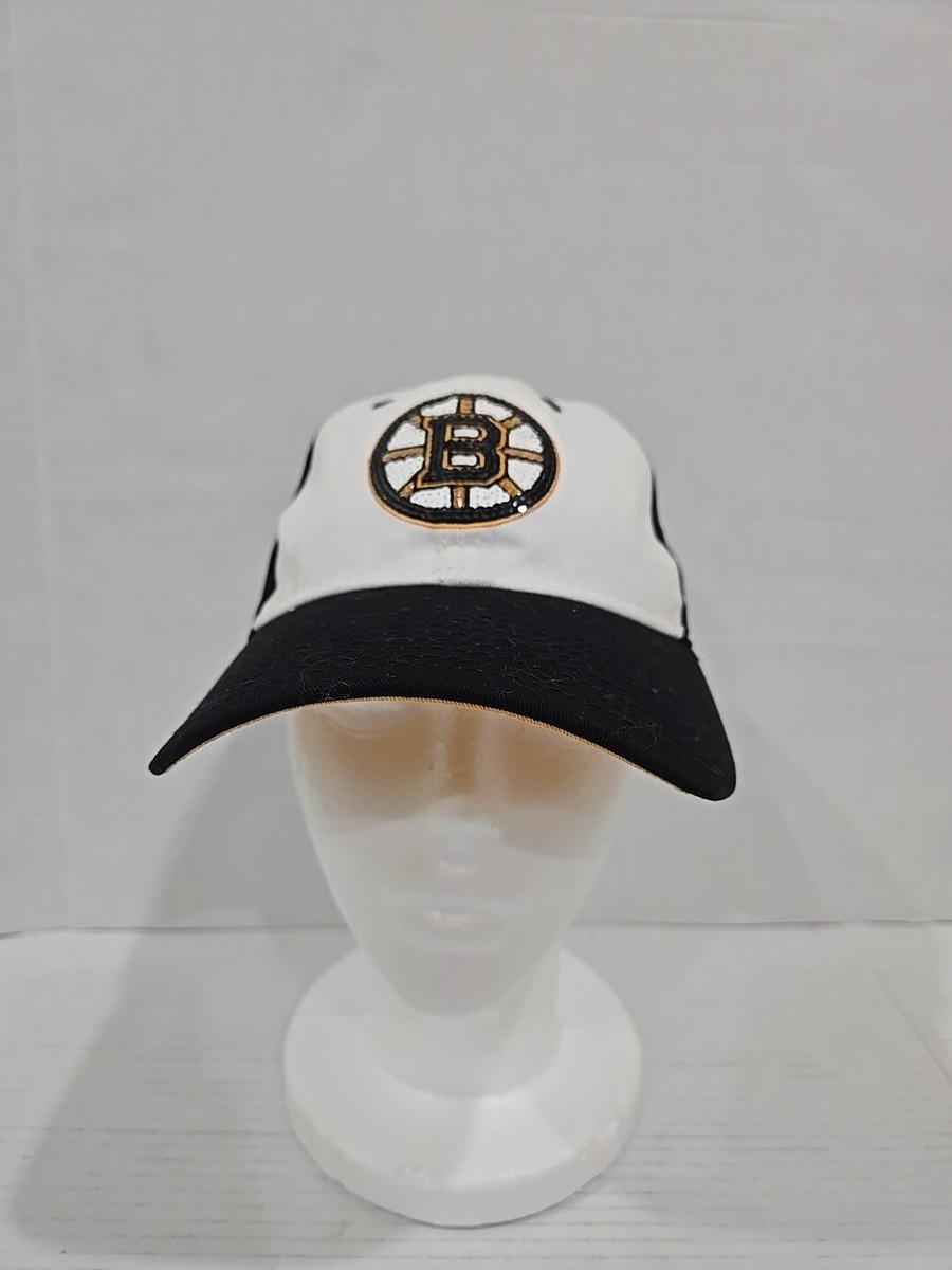 NEW ERA 9Twenty Boston Bruins Hat Womens Adjustable Strap Cap Hockey Black