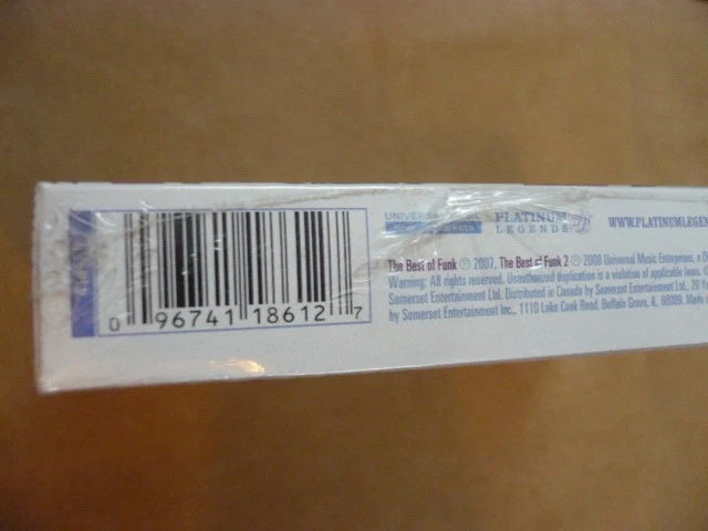 The Best of Funk 1 & 2 (2CD) Parliament, Gap B, Ohio Players, Curtis, O'Jays NEW Foto 3 de 4