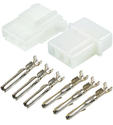 AMP Strobe 3 Pin Connector Power Supply Bulb Female N Male for Whelen,