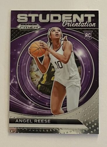 Angel Reese - 2024 Prizm Draft Picks - Student Orientation Rookie #18 - Picture 2 of 3