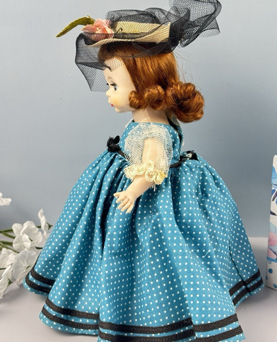 Muñeca Madame Alexander 8" 1955 "Little Edwardian" #415 Pelirroja 1953-55 De colección SLW - Imagen 3 de 24