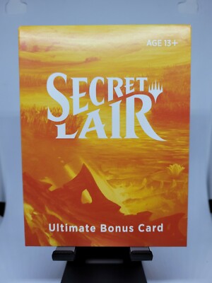 MTG - Secret Lair Ultimate Bonus Card | Brand New & Sealed