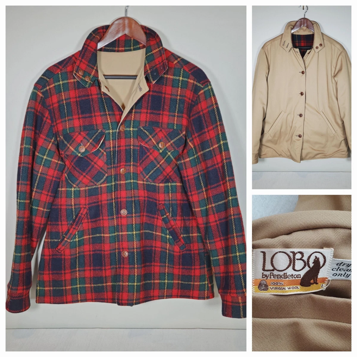 Pendleton Lobo Indiana Vintage Outerwear Coats & Jackets for Men