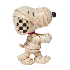 Peanuts by Jim Shore 6008967 MINI SNOOPY MUMMY Resin Figurine in Window Gift Box