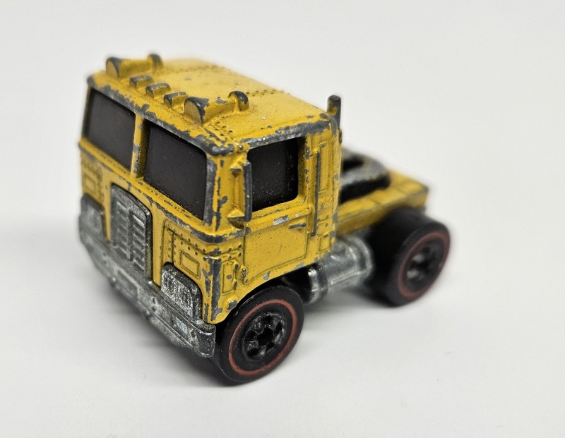 Vintage Hot Wheels Redline Road King Truck Cab 1973 Hong Kong RARE