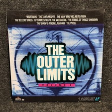 Vol. 2  The Outer Limits  12  Laserdisc 4 Disc Box Set With 8 Total Episodes EUC