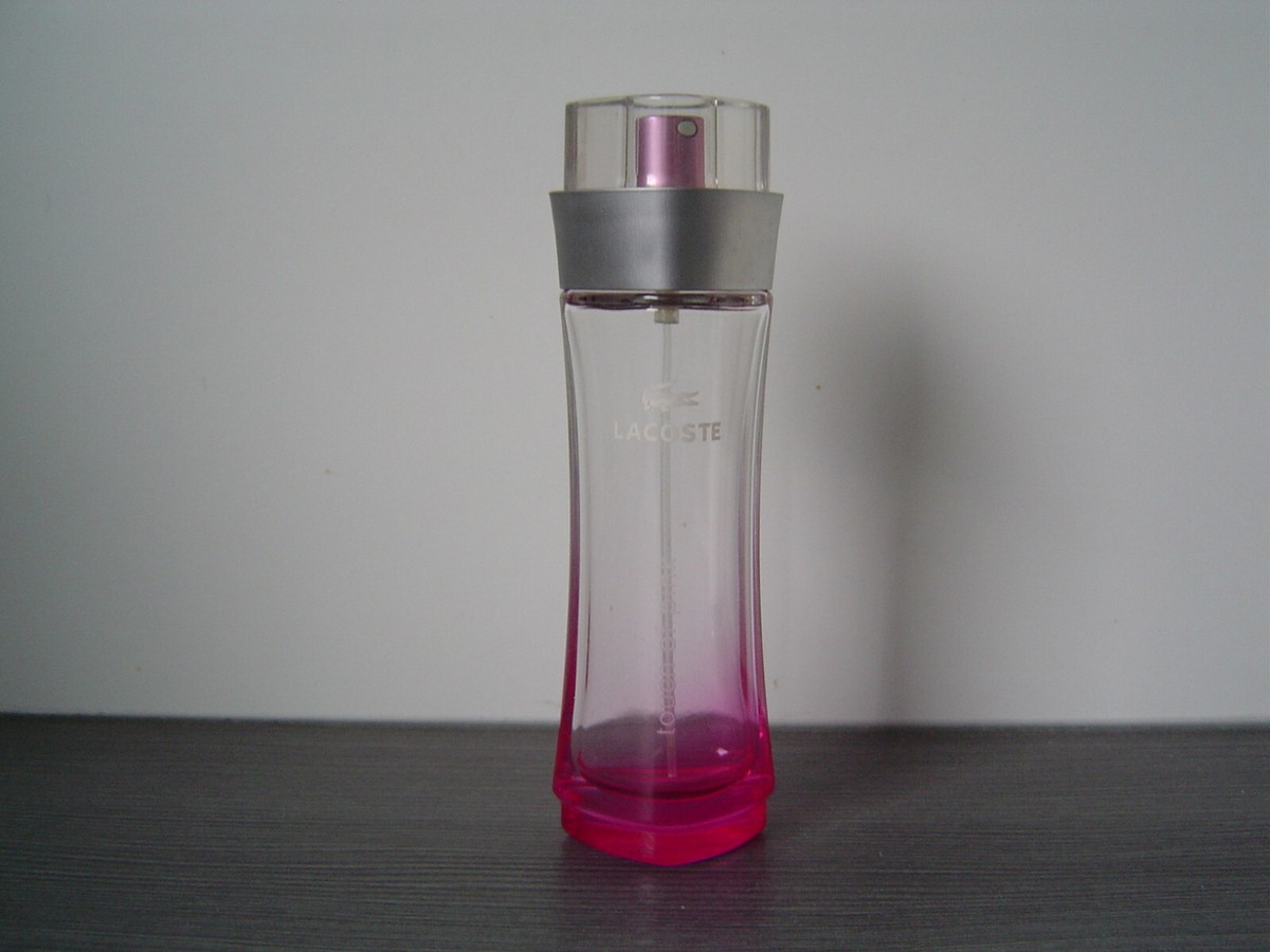 Für Sammler Flakon Touch of Pink von Lacoste 50 ml leer