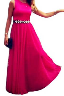 Kleid rosa fuchsia elegant Frühling Sommer Piazza Italia