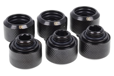 Alphacool Eiszapfen 16mm HardTube Anschraubtülle G1/4 für Plexi- Messingrohre -
