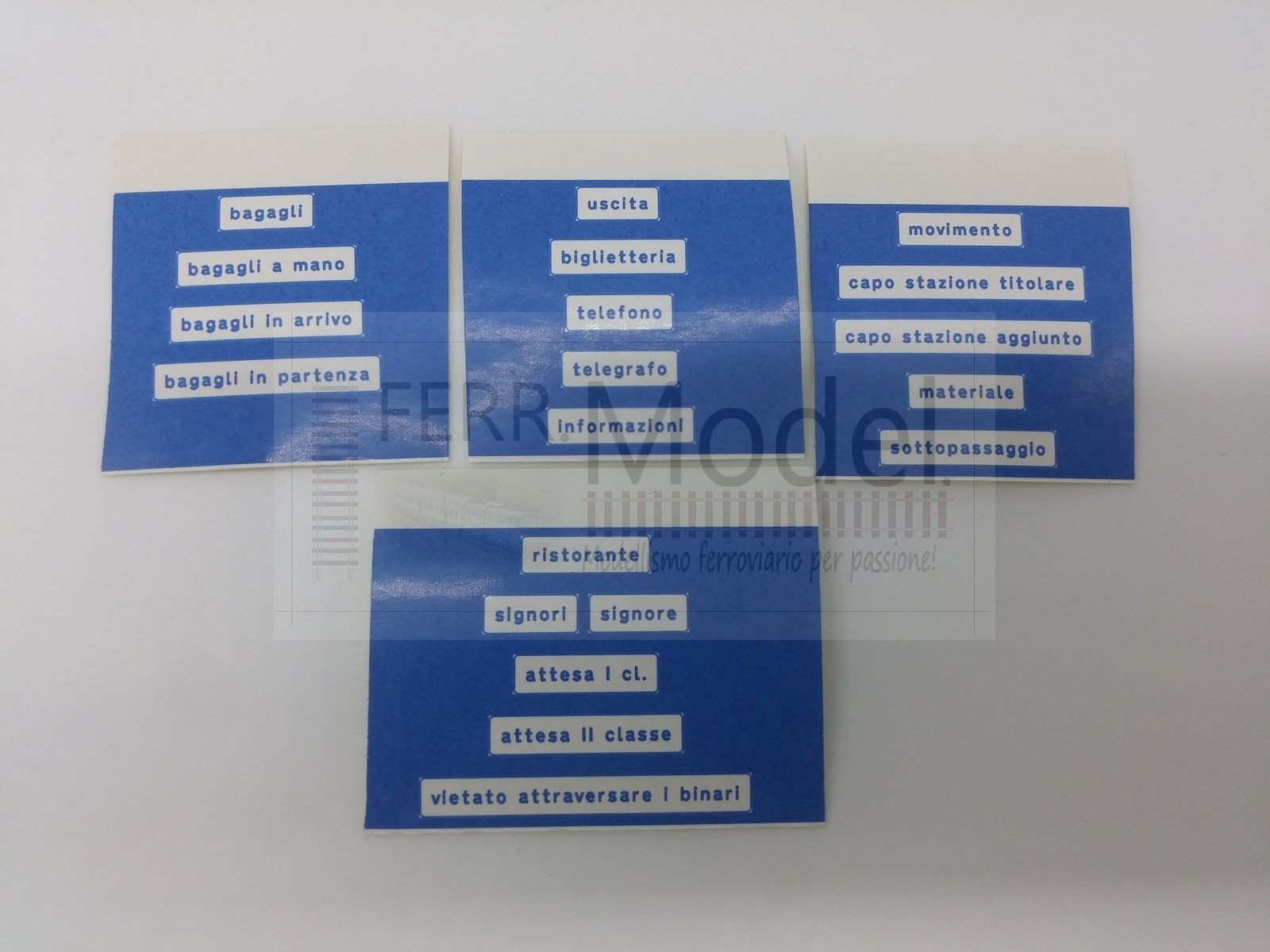 Modellismo Ferroviario - 295 - Set Scritte Numeri Binari Tronchi Adesivi 1 E 2 Ep Small 4034 516 - Foto 5