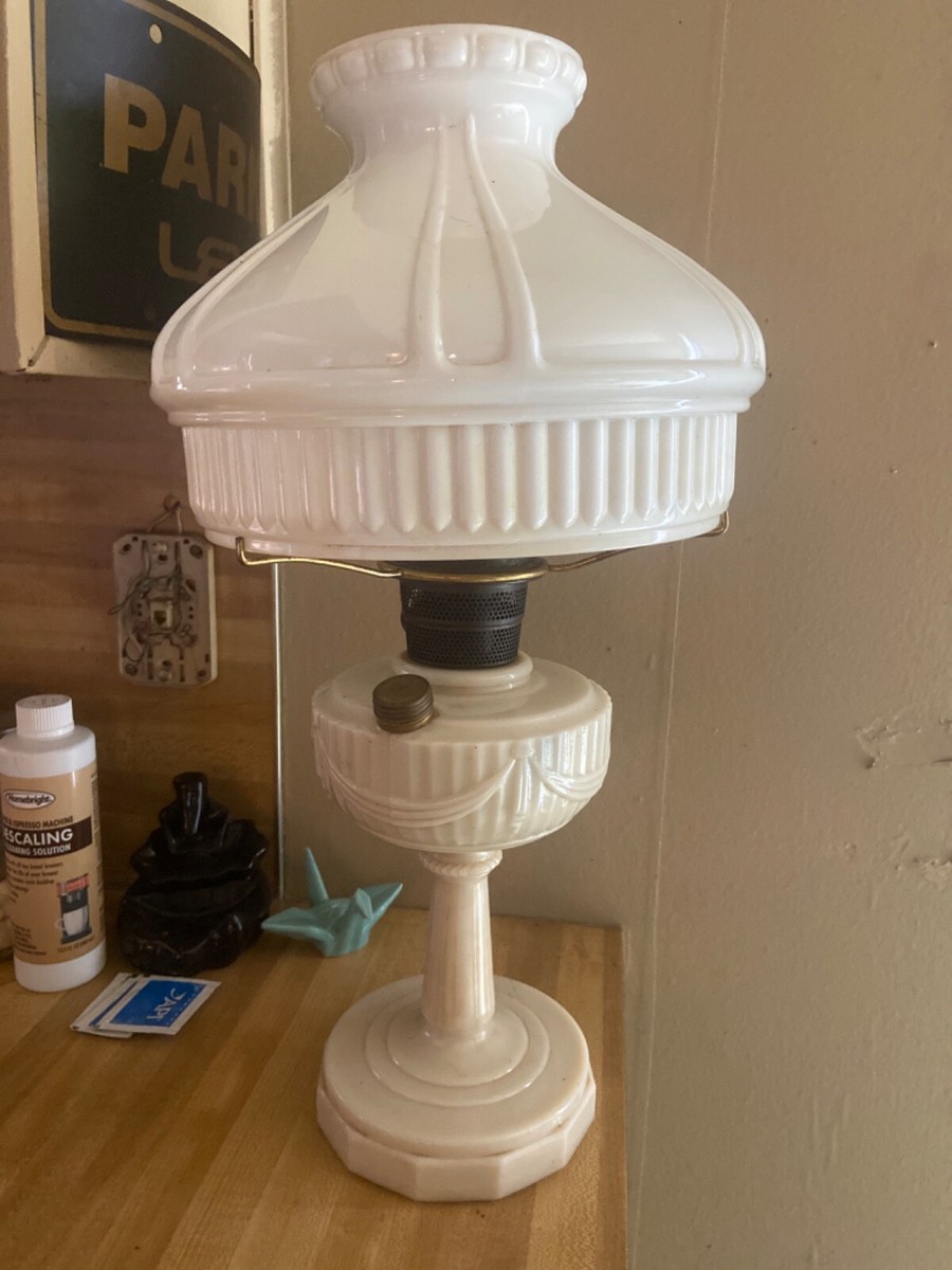 vintage aladdin lincoln drape oil lamp | eBay