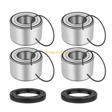 Front & Rear Wheel Bearings Seal Kit for Can-Am Maverick 1000R/Max 1000R 2013-16