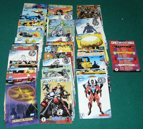 TRADING CARDS ANNI 90 SERIE COMPLETE MARVEL DC COMPLETE SETS - Imagen 78 de 100