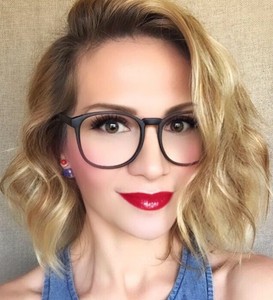 big square eyeglasses