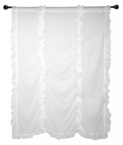 Cortinas de ventana con volantes