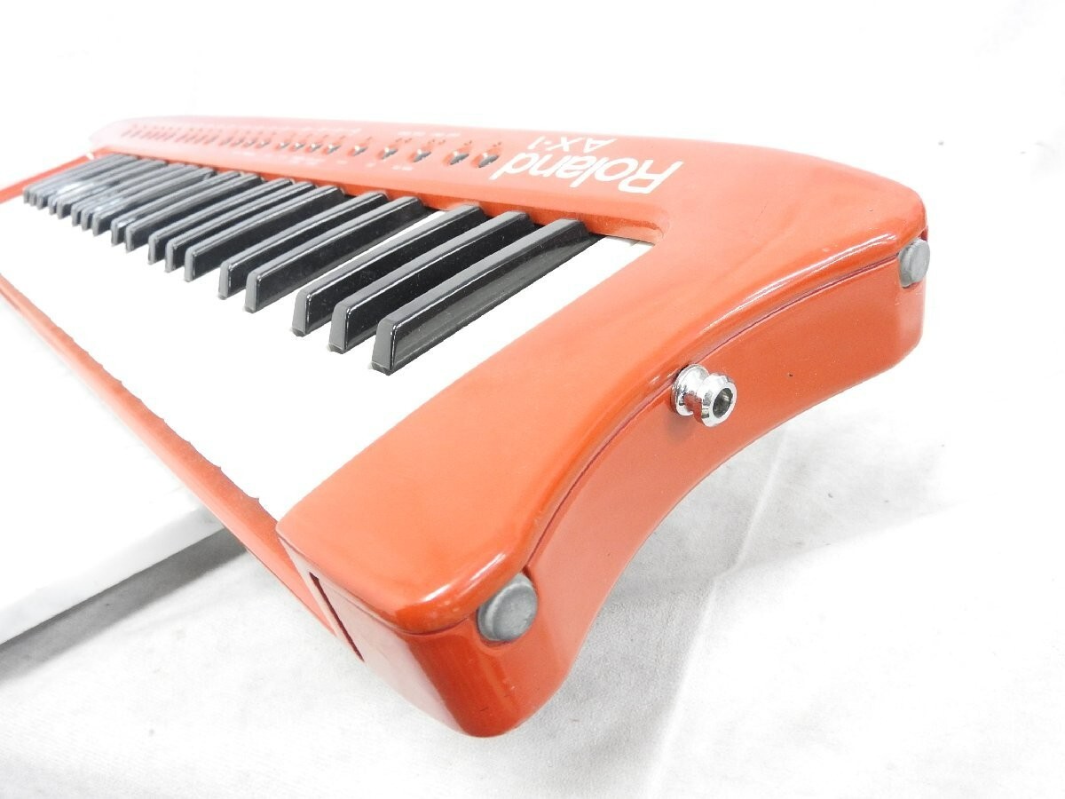 Roland AX-1 red Shoulder Keyboard Controller Keytar RED MIDI Roland AX-1 red Shoulder Keyboard Controller Keytar RED MIDI
