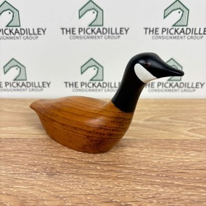 1988 Hand Carved Canada Goose Signed M&A Reck Parry Pound Decorative Wood Decoy