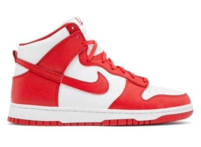 NIKE Dunk High 'Championship Red' Sneakers Size 8