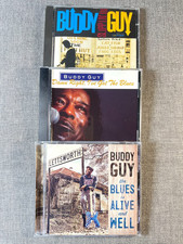 Buddy Guy 3 CD Lot The Blues is Alive and Well, Slippin' In, Damn Right I've Got