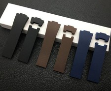 25 12mm Watchband Strap Fit for Ulysse Nardin  Tools Waterproof Rubber Silicone