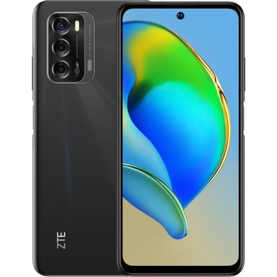 ZTE Blade V40 128 GB Schwarz Dual SIM Smartphone Handy Mobiltelefon