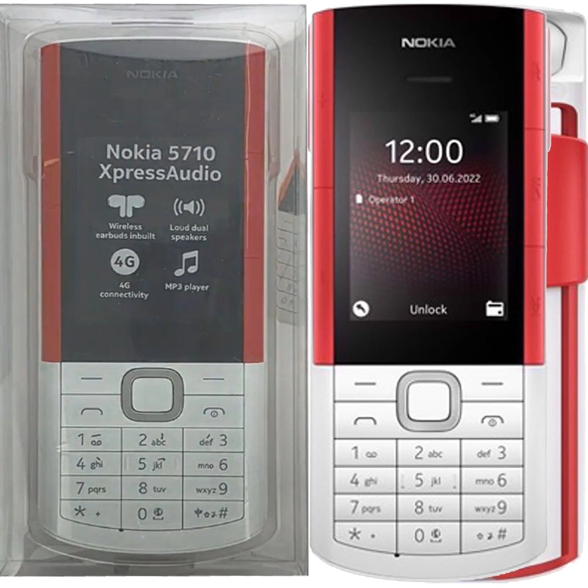 Nokia 5710 XA 4G/LTE White 128MB + 48MB Single-SIM Factory